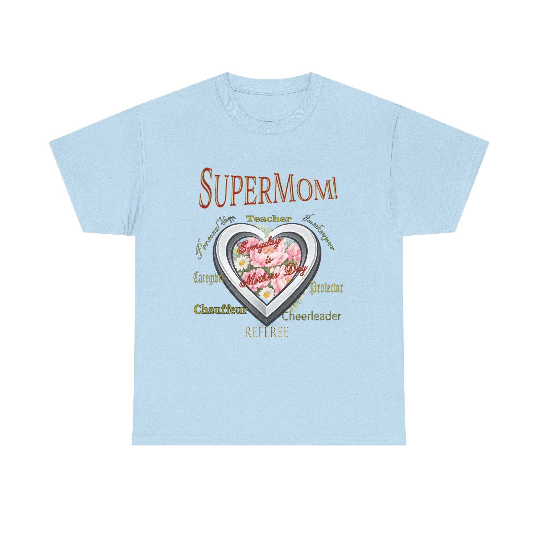 SuperMom T-Shirt - Funny Mom Gift Shirt - Mother's Day Tee - Gift for Mom - Super Mom Graphic Tee - Mom Life Shirt