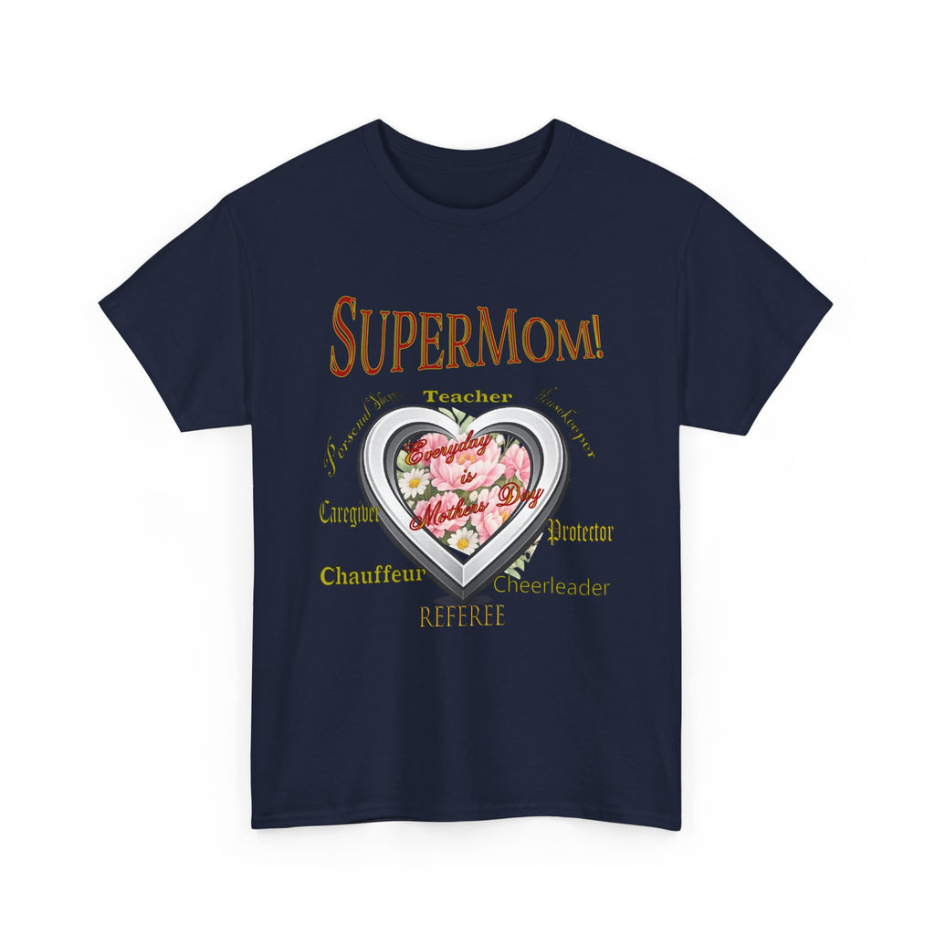 SuperMom T-Shirt - Funny Mom Gift Shirt - Mother's Day Tee - Gift for Mom - Super Mom Graphic Tee - Mom Life Shirt