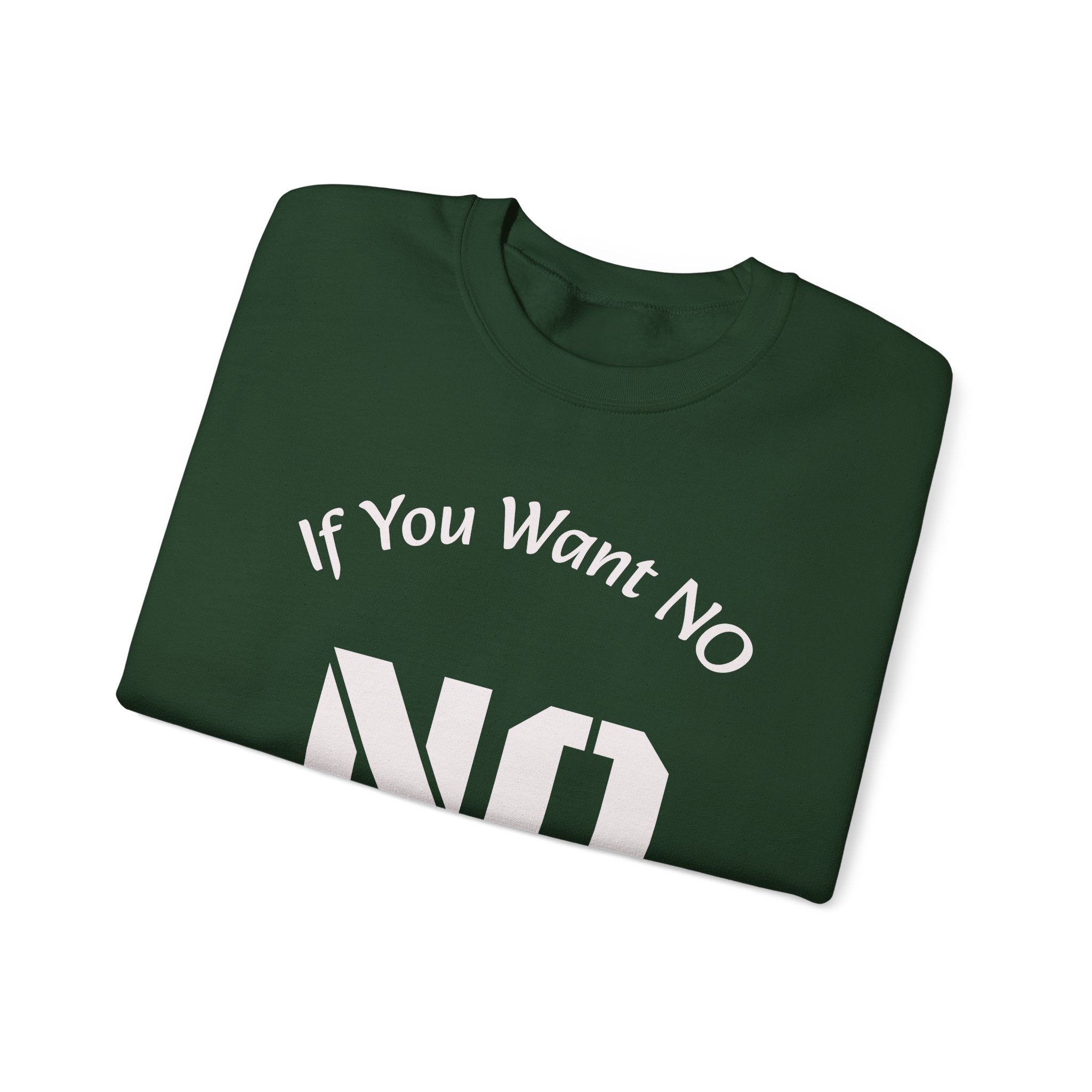 No Means No Sweatshirt