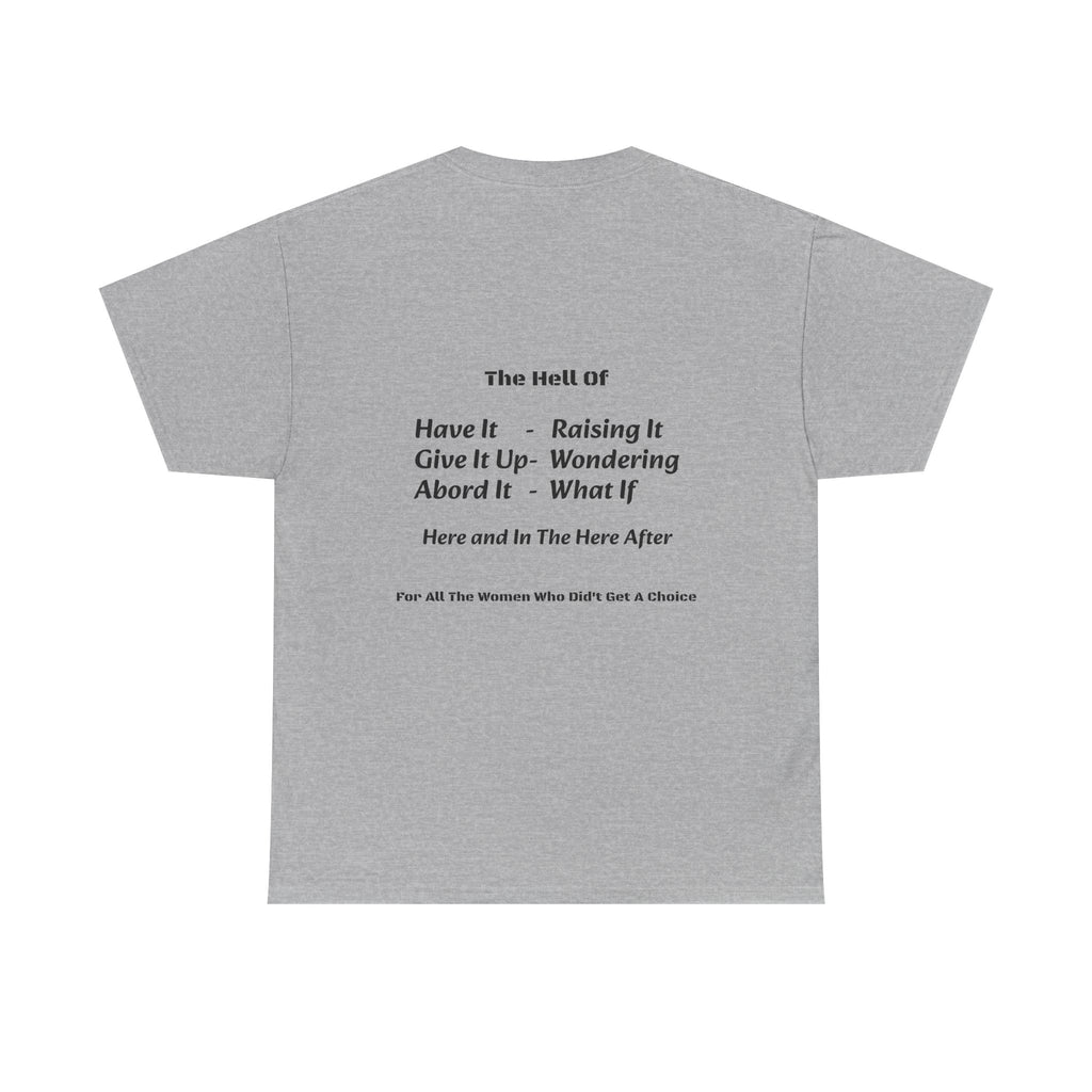 Both Sides Are Right It's Her Choice T-Shirt | Nuanced View | Compassionate Perspective | Reproductive Rights