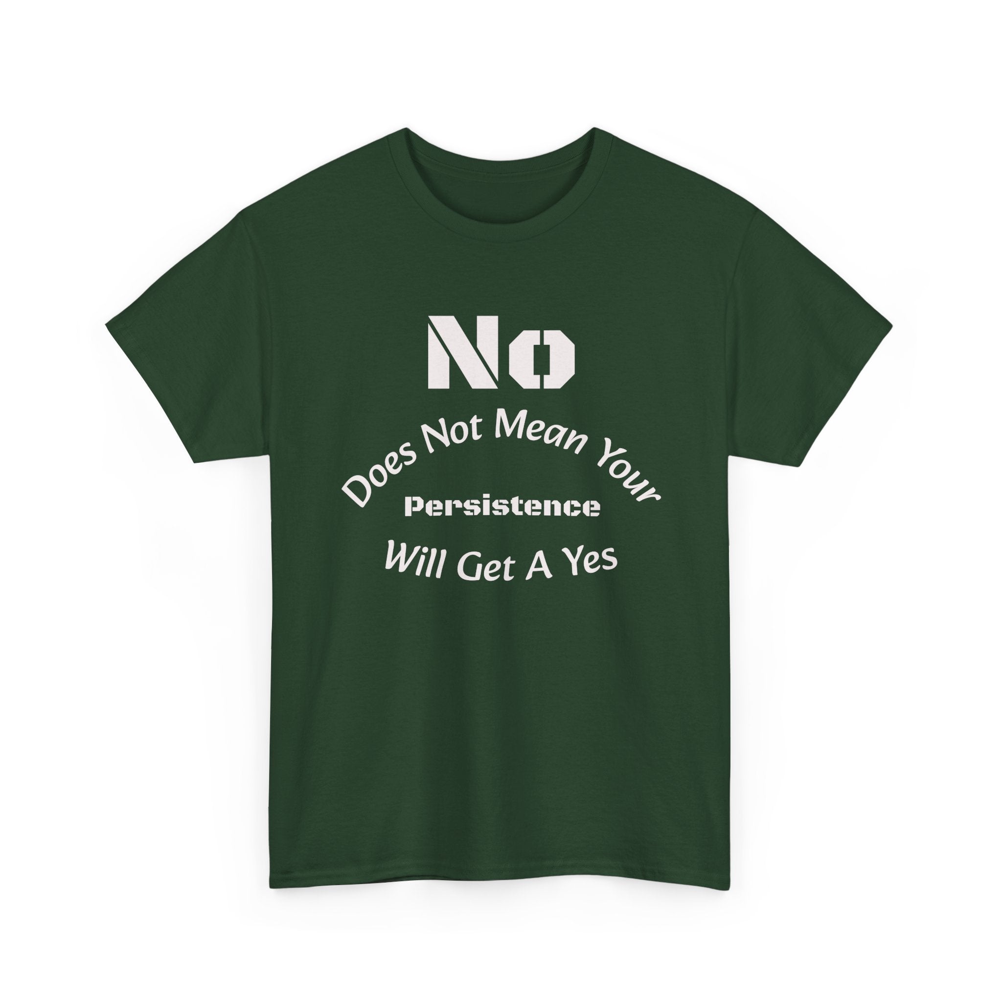 No Means No Shirt Unisex Heavy Cotton Tee