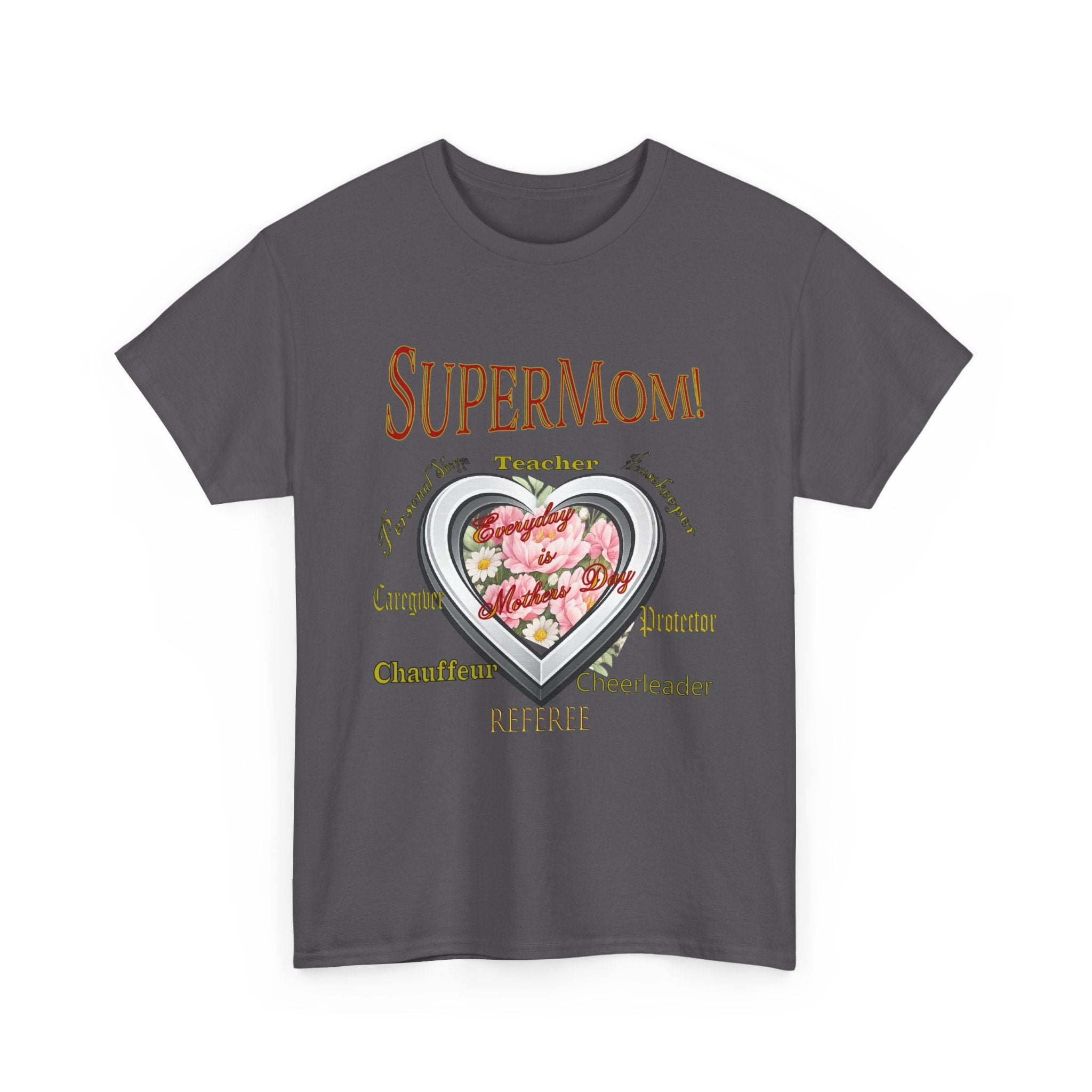 SuperMom T-Shirt - Funny Mom Gift Shirt - Mother's Day Tee - Gift for Mom - Super Mom Graphic Tee - Mom Life Shirt
