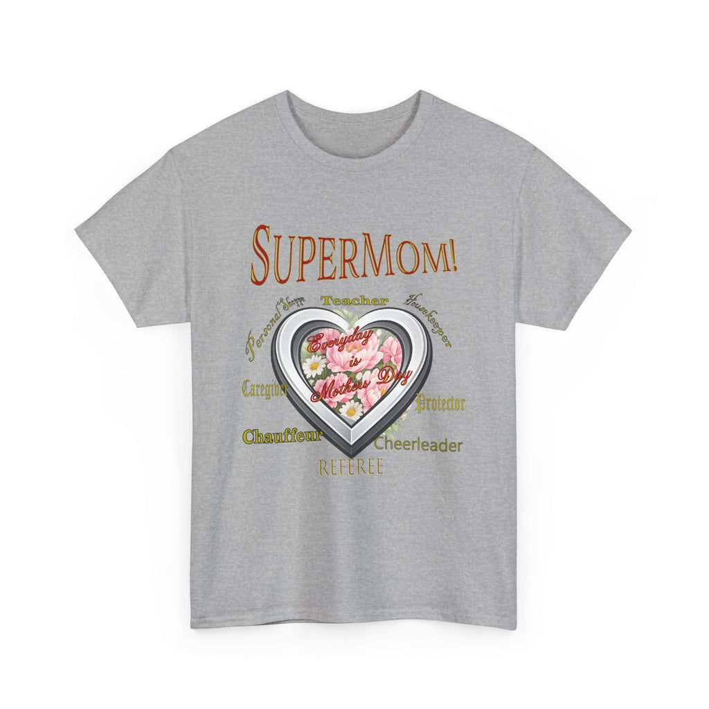SuperMom T-Shirt - Funny Mom Gift Shirt - Mother's Day Tee - Gift for Mom - Super Mom Graphic Tee - Mom Life Shirt