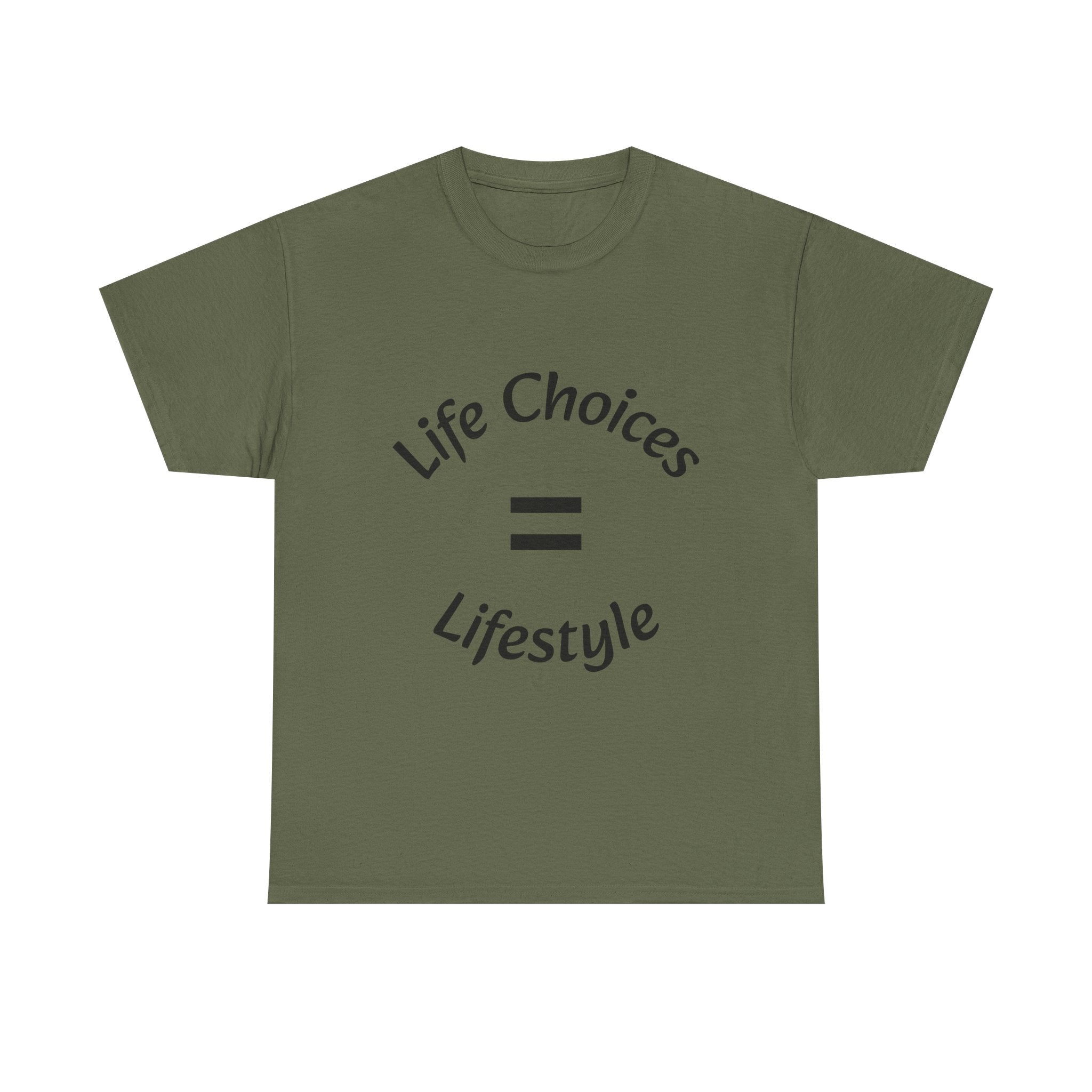 Life Choices Equal Lifestyle T-Shirt | Accountability Philosophy | Your Choices Shape You