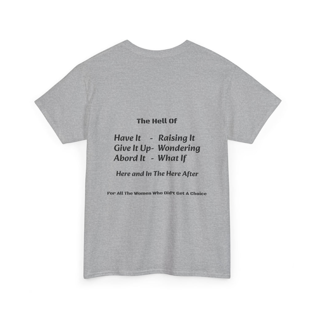 Both Sides Are Right It's Her Choice T-Shirt | Nuanced View | Compassionate Perspective | Reproductive Rights