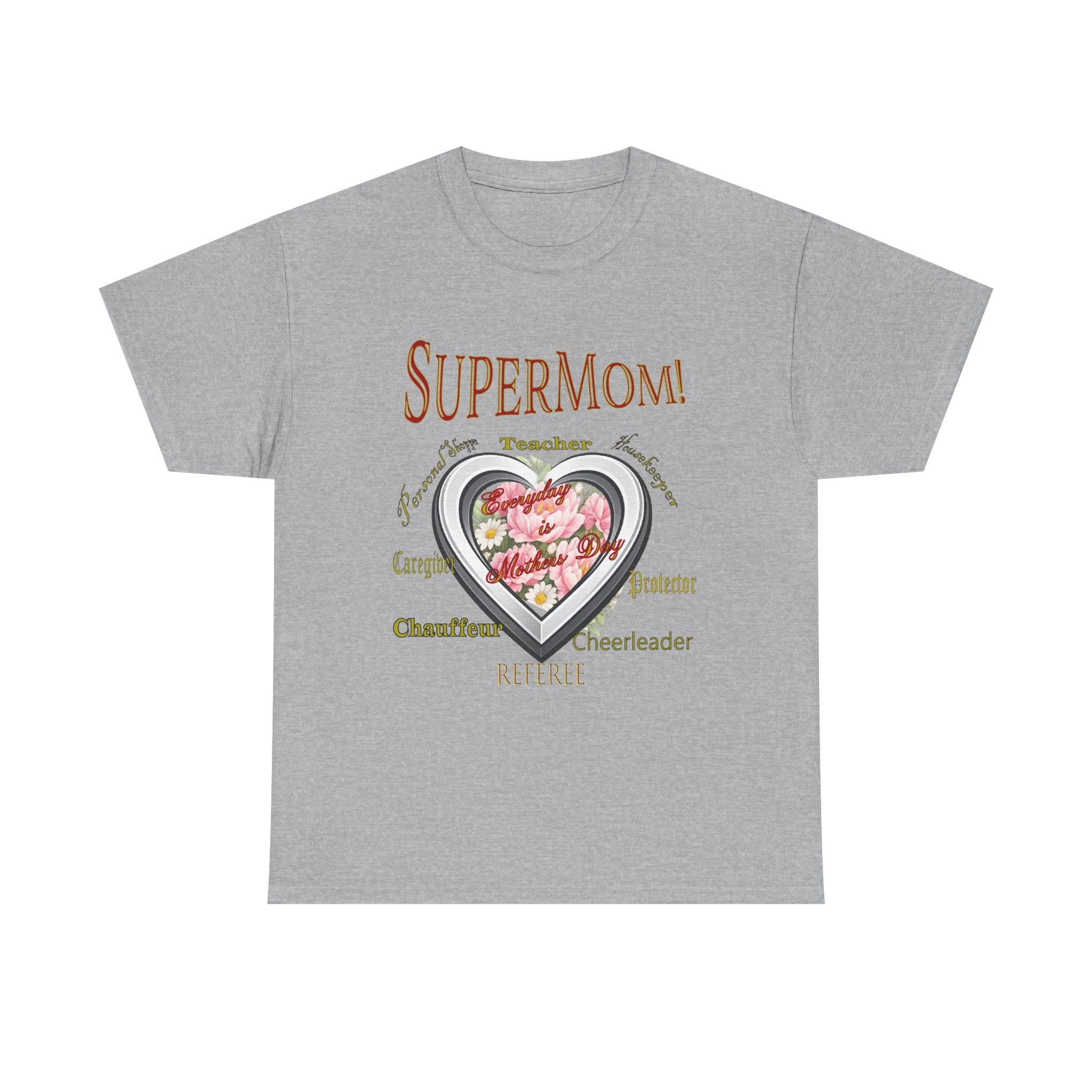 SuperMom T-Shirt - Funny Mom Gift Shirt - Mother's Day Tee - Gift for Mom - Super Mom Graphic Tee - Mom Life Shirt