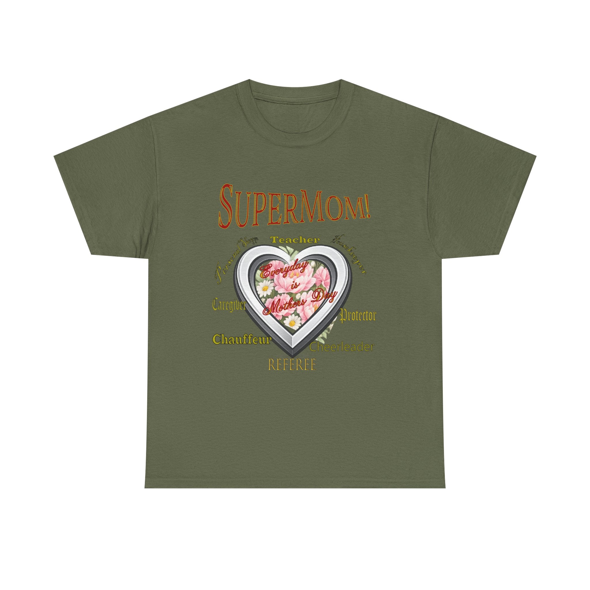 SuperMom T-Shirt - Funny Mom Gift Shirt - Mother's Day Tee - Gift for Mom - Super Mom Graphic Tee - Mom Life Shirt