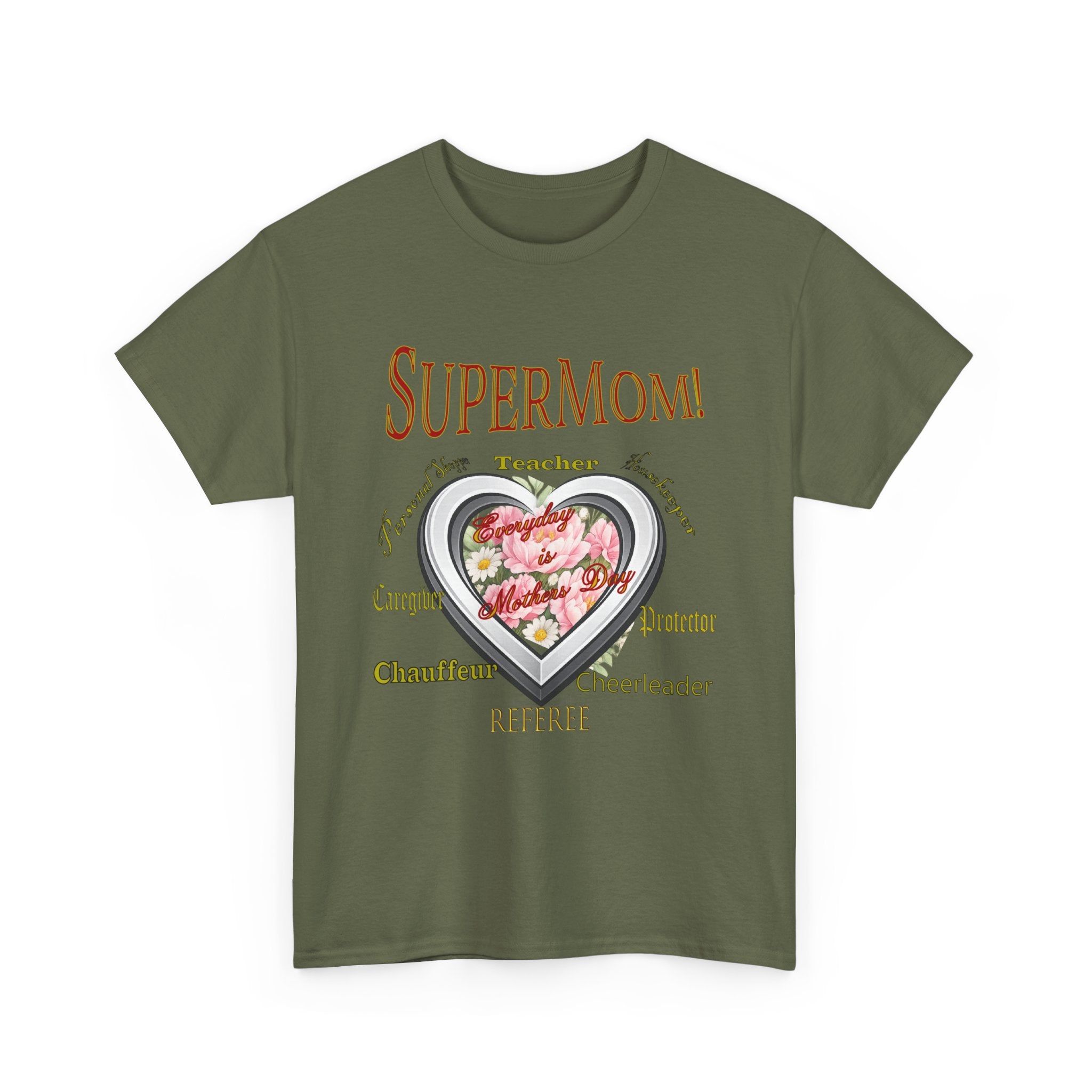 SuperMom T-Shirt - Funny Mom Gift Shirt - Mother's Day Tee - Gift for Mom - Super Mom Graphic Tee - Mom Life Shirt