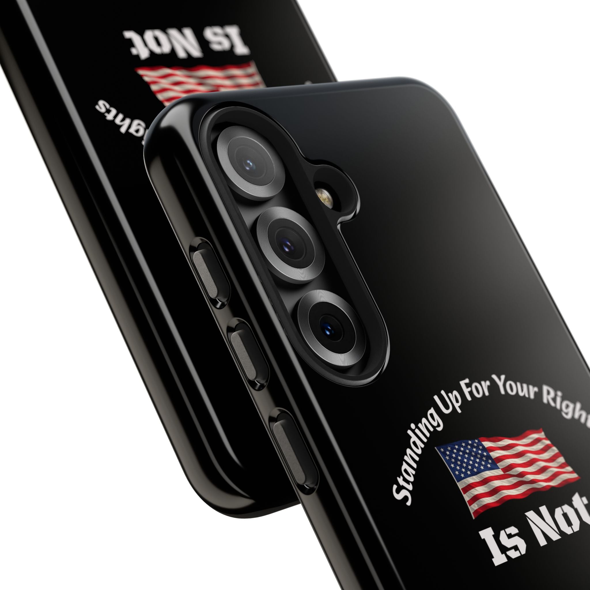 Standing Up For Your Rights Is Not Terrorism Phone Case | Political Statement Case | Activism Tech Accessory