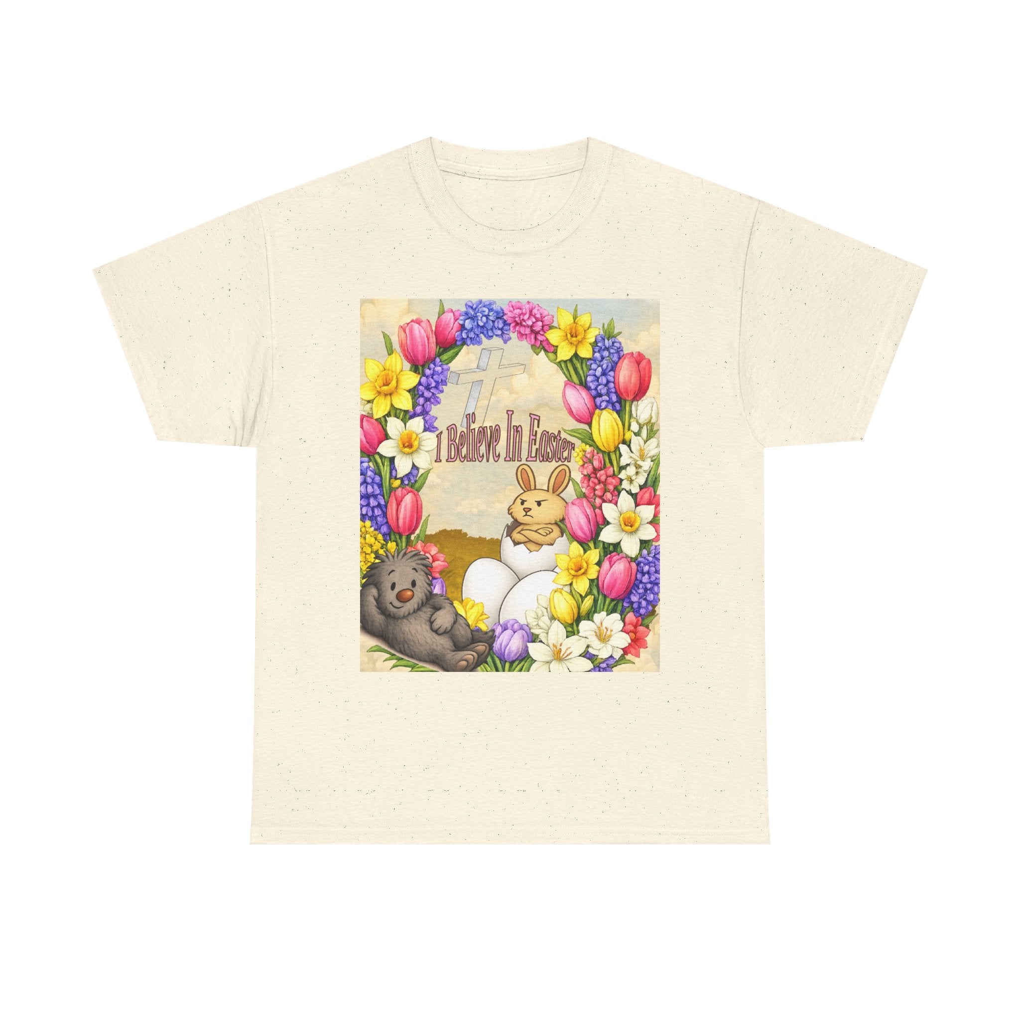 I Believe In Easter Shirt | Reggie & Dean | Christian Easter Tee | Funny Easter Bunny Shirt | Kids Book Character Shirt