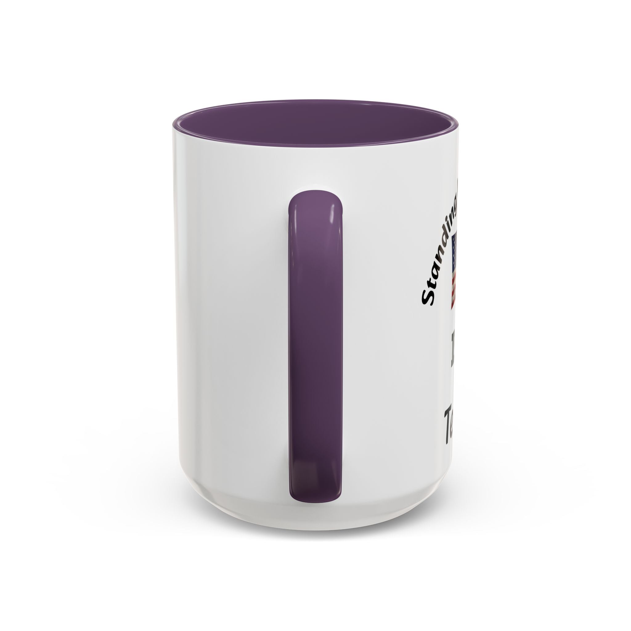 Standing Up For Your Rights Is Not Terrorism Mug | American Flag Coffee Mug | Constitutional Rights Cup