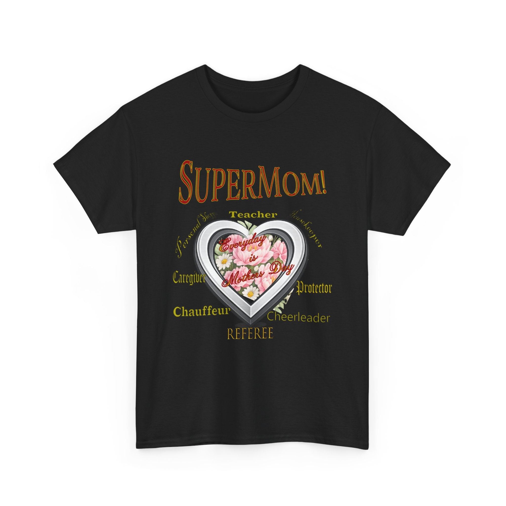 SuperMom T-Shirt - Funny Mom Gift Shirt - Mother's Day Tee - Gift for Mom - Super Mom Graphic Tee - Mom Life Shirt