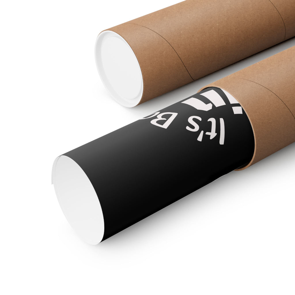 If It's Bad Enough To Chain, It's Bad Enough To Park - Trucker Poster Matte Horizontal Posters