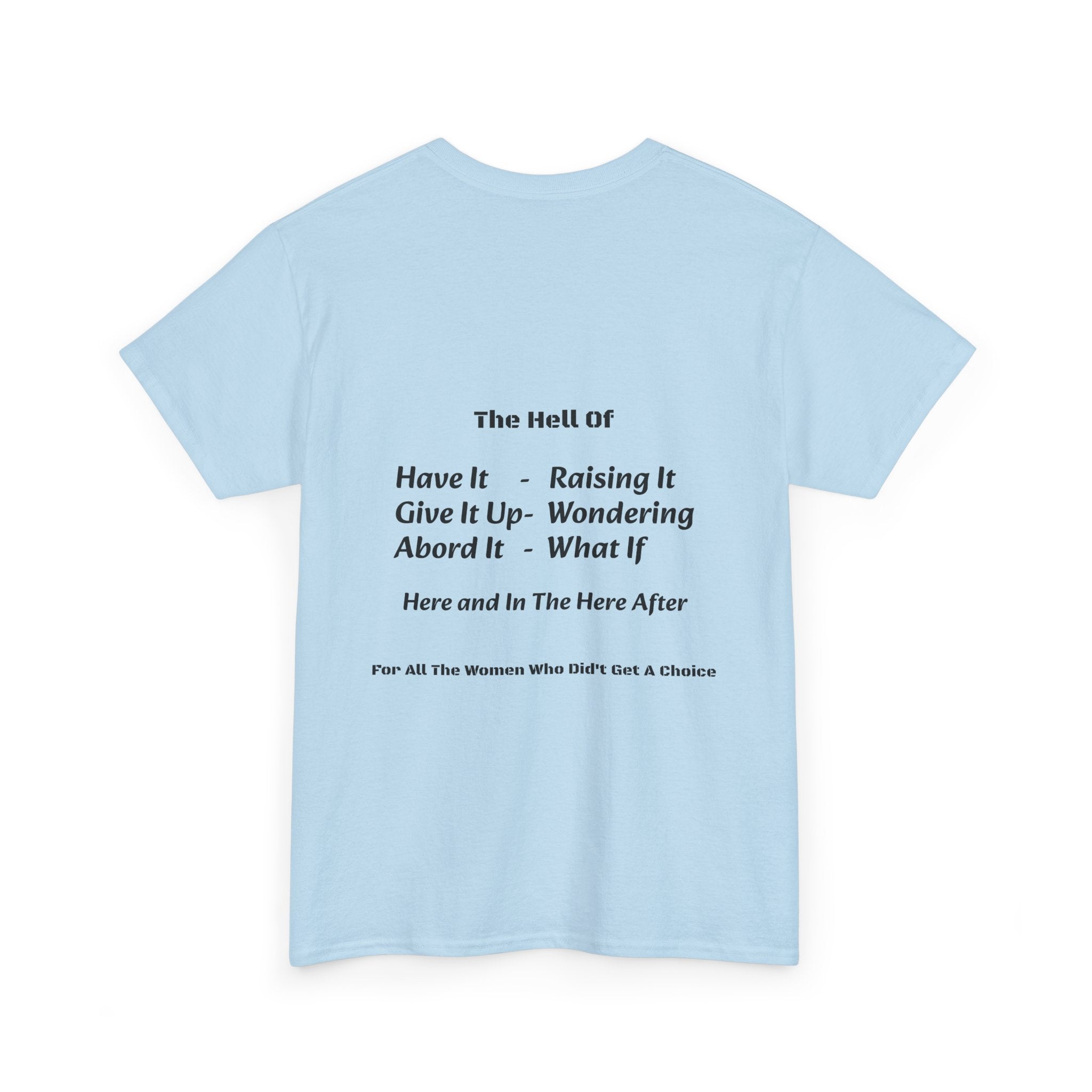 Both Sides Are Right It's Her Choice T-Shirt | Nuanced View | Compassionate Perspective | Reproductive Rights