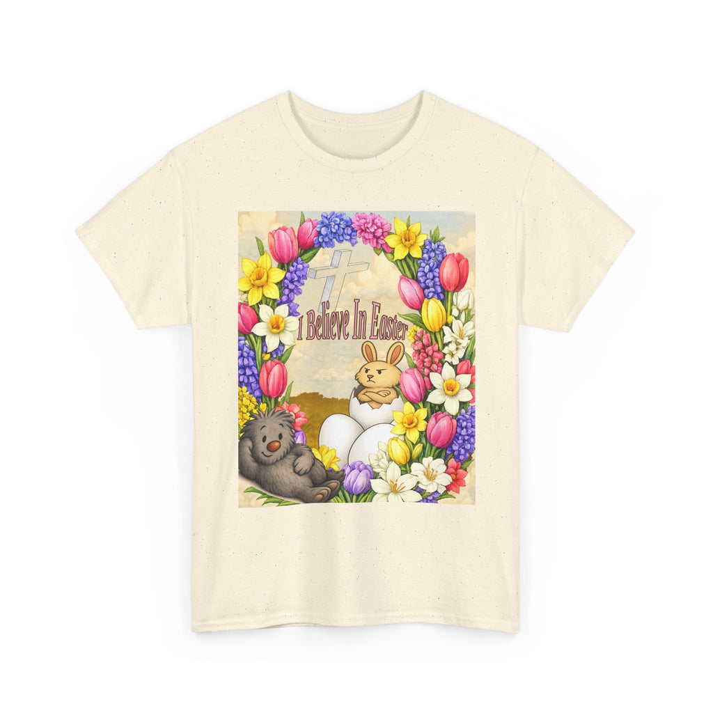 I Believe In Easter Shirt | Reggie & Dean | Christian Easter Tee | Funny Easter Bunny Shirt | Kids Book Character Shirt