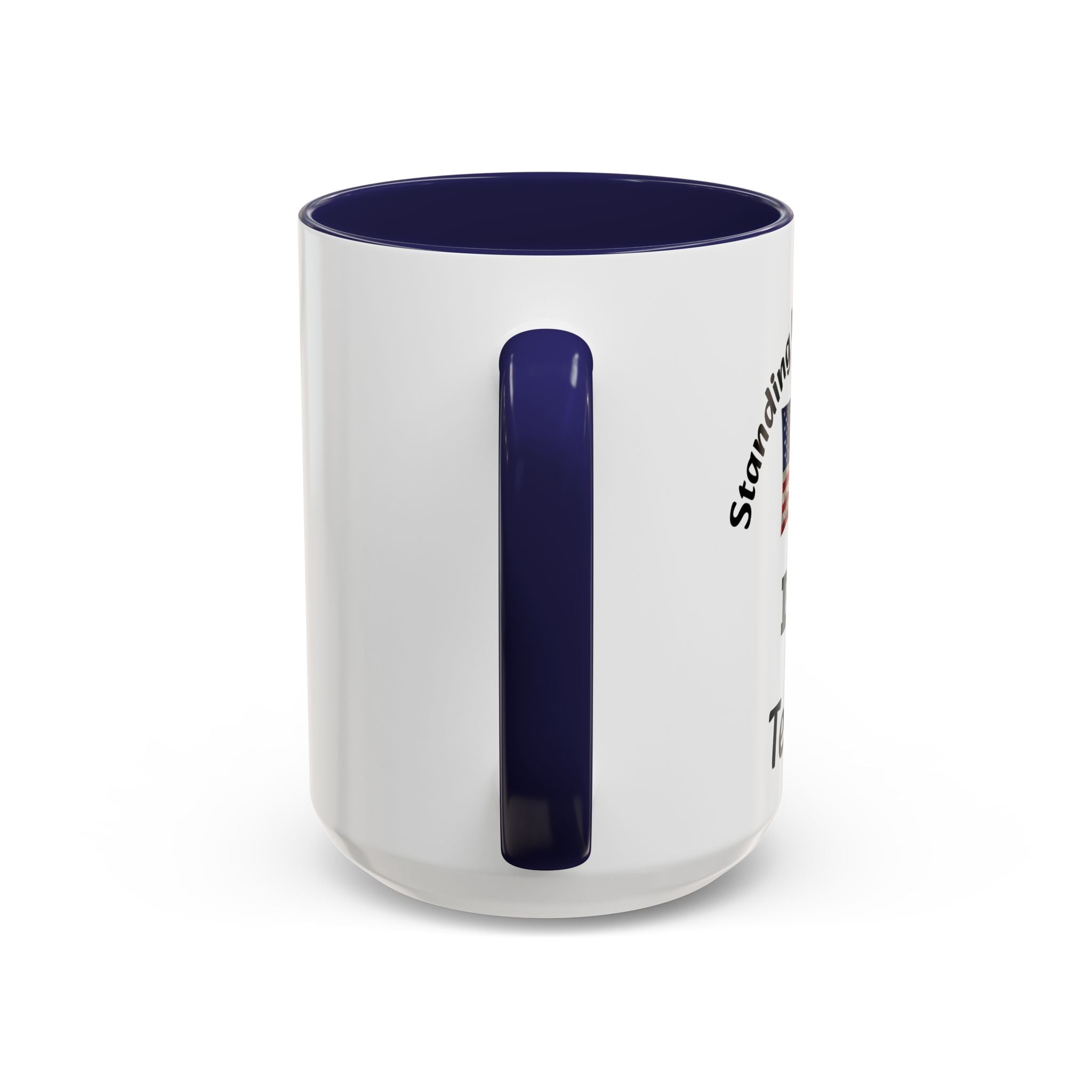 Standing Up For Your Rights Is Not Terrorism Mug | American Flag Coffee Mug | Constitutional Rights Cup