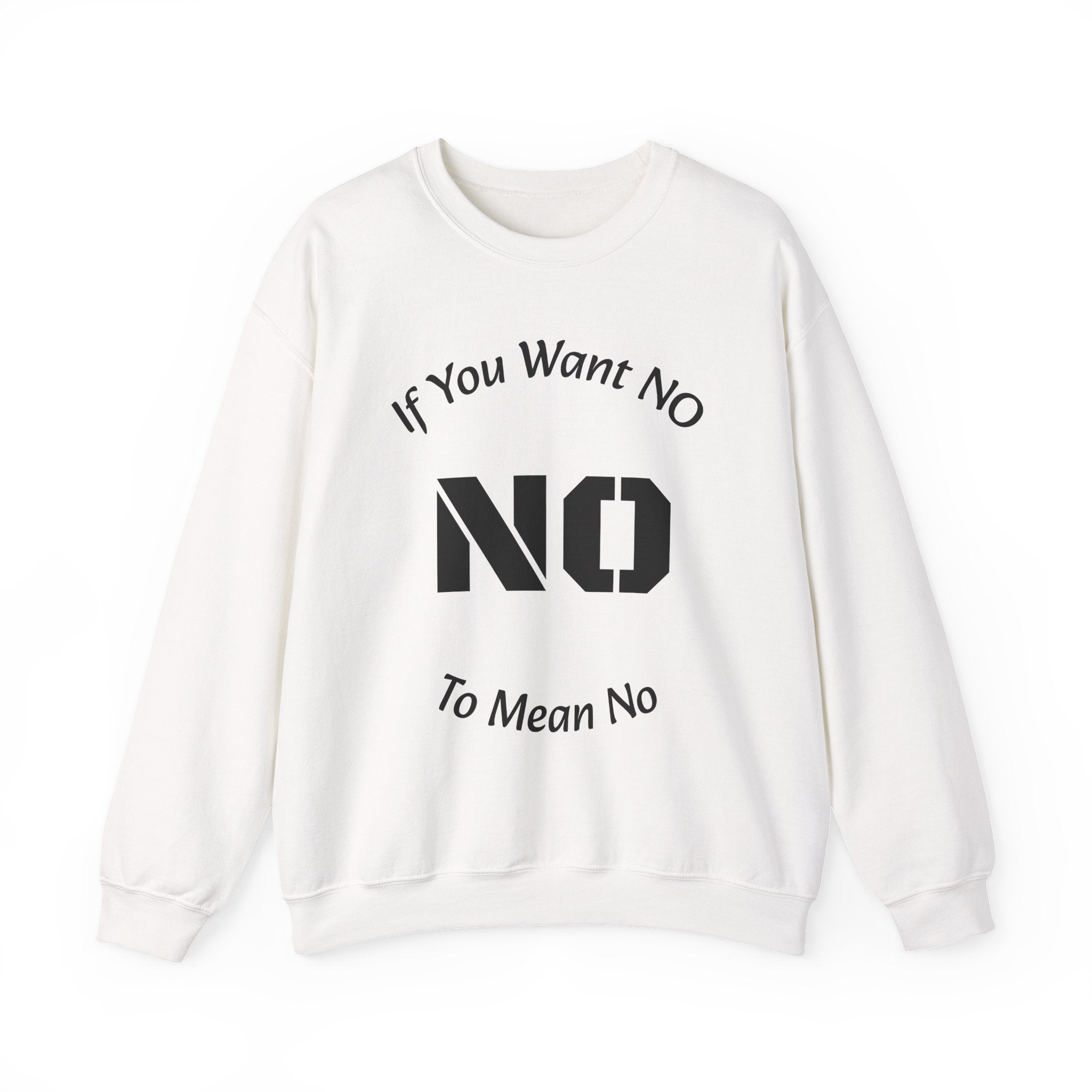 No Means No Sweatshirt