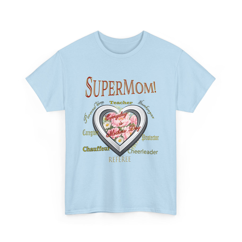 SuperMom T-Shirt - Funny Mom Gift Shirt - Mother's Day Tee - Gift for Mom - Super Mom Graphic Tee - Mom Life Shirt