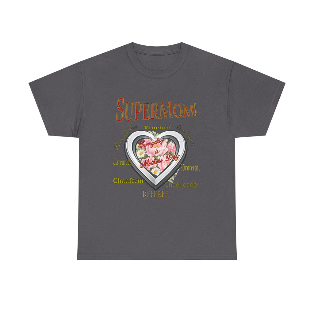 SuperMom T-Shirt - Funny Mom Gift Shirt - Mother's Day Tee - Gift for Mom - Super Mom Graphic Tee - Mom Life Shirt