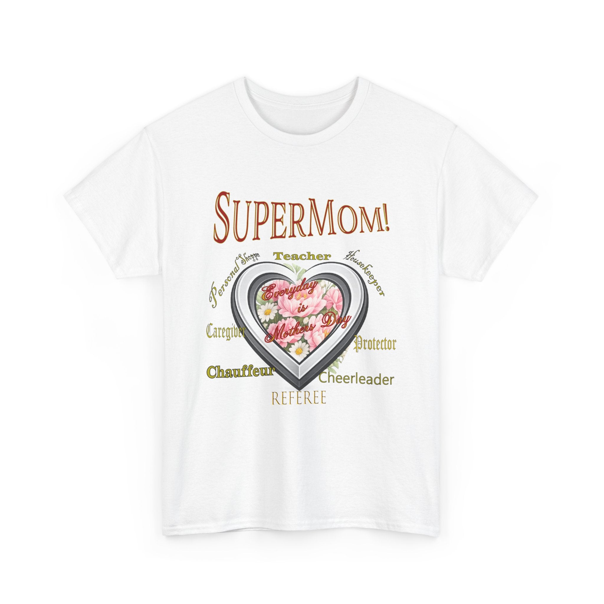 SuperMom T-Shirt - Funny Mom Gift Shirt - Mother's Day Tee - Gift for Mom - Super Mom Graphic Tee - Mom Life Shirt