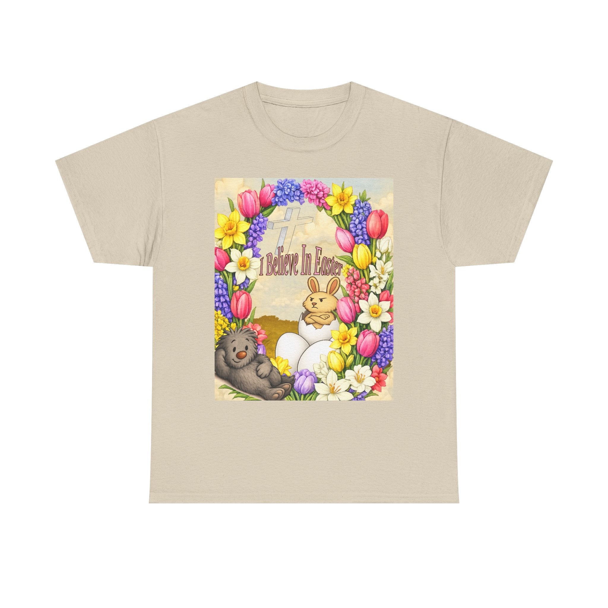 I Believe In Easter Shirt | Reggie & Dean | Christian Easter Tee | Funny Easter Bunny Shirt | Kids Book Character Shirt