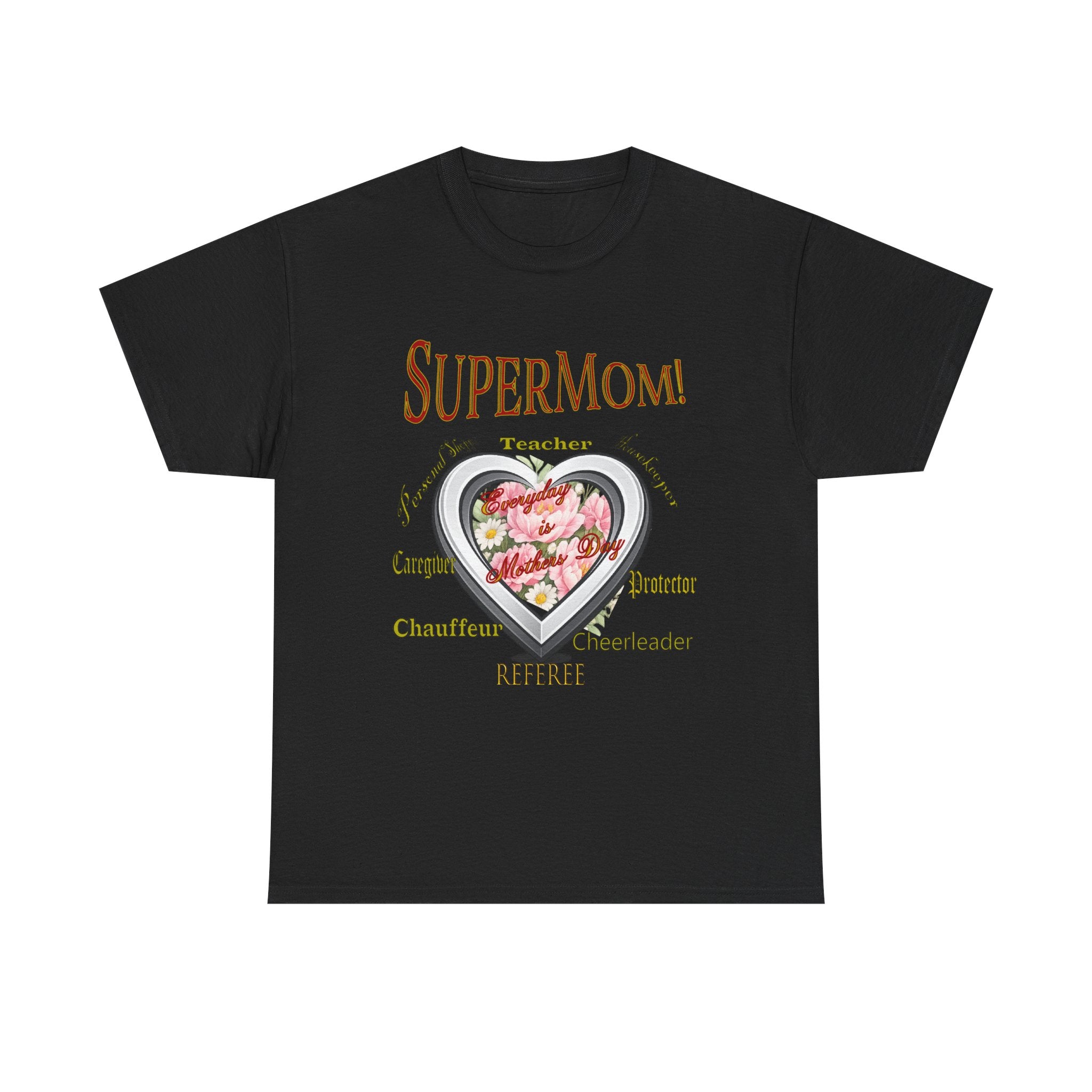SuperMom T-Shirt - Funny Mom Gift Shirt - Mother's Day Tee - Gift for Mom - Super Mom Graphic Tee - Mom Life Shirt