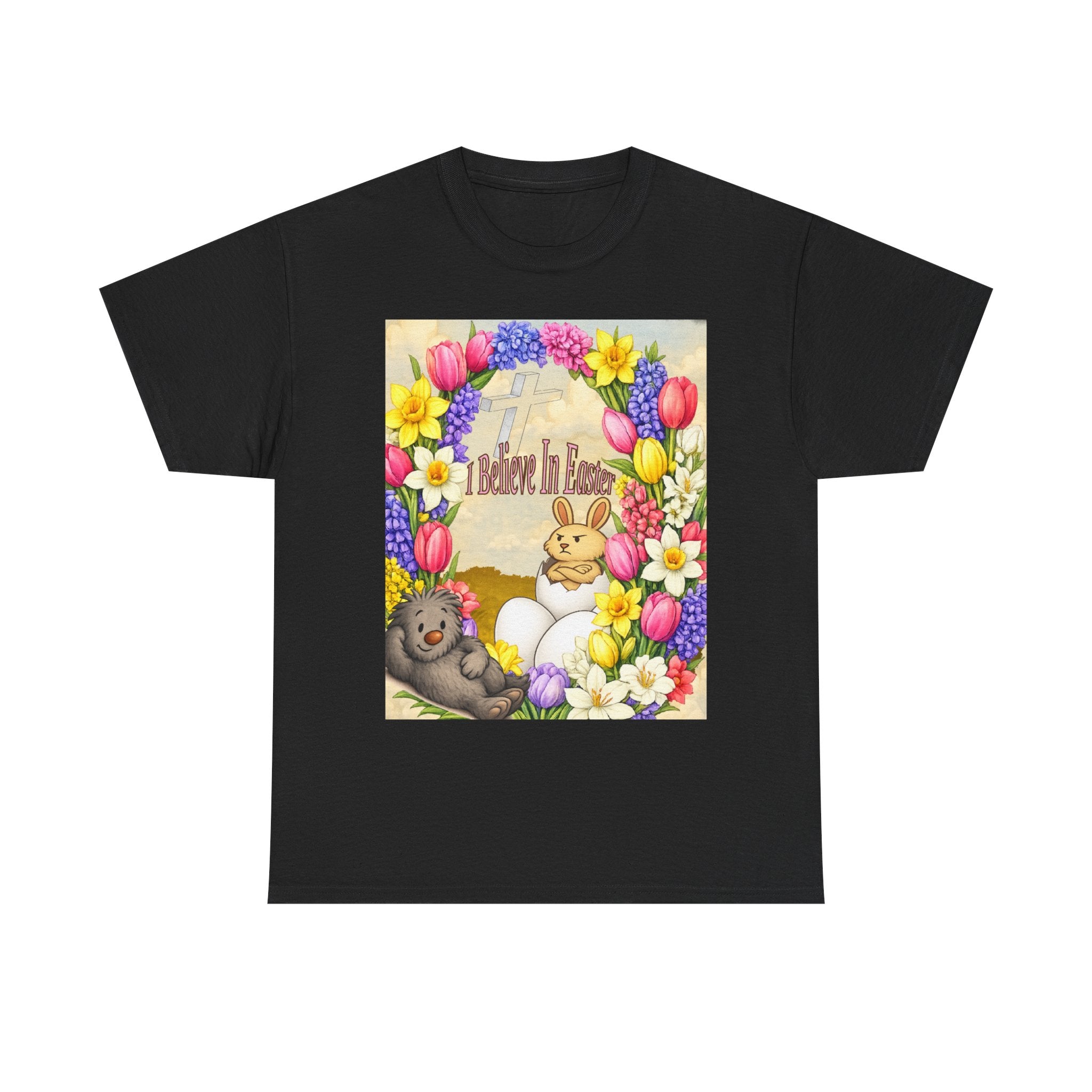 I Believe In Easter Shirt | Reggie & Dean | Christian Easter Tee | Funny Easter Bunny Shirt | Kids Book Character Shirt