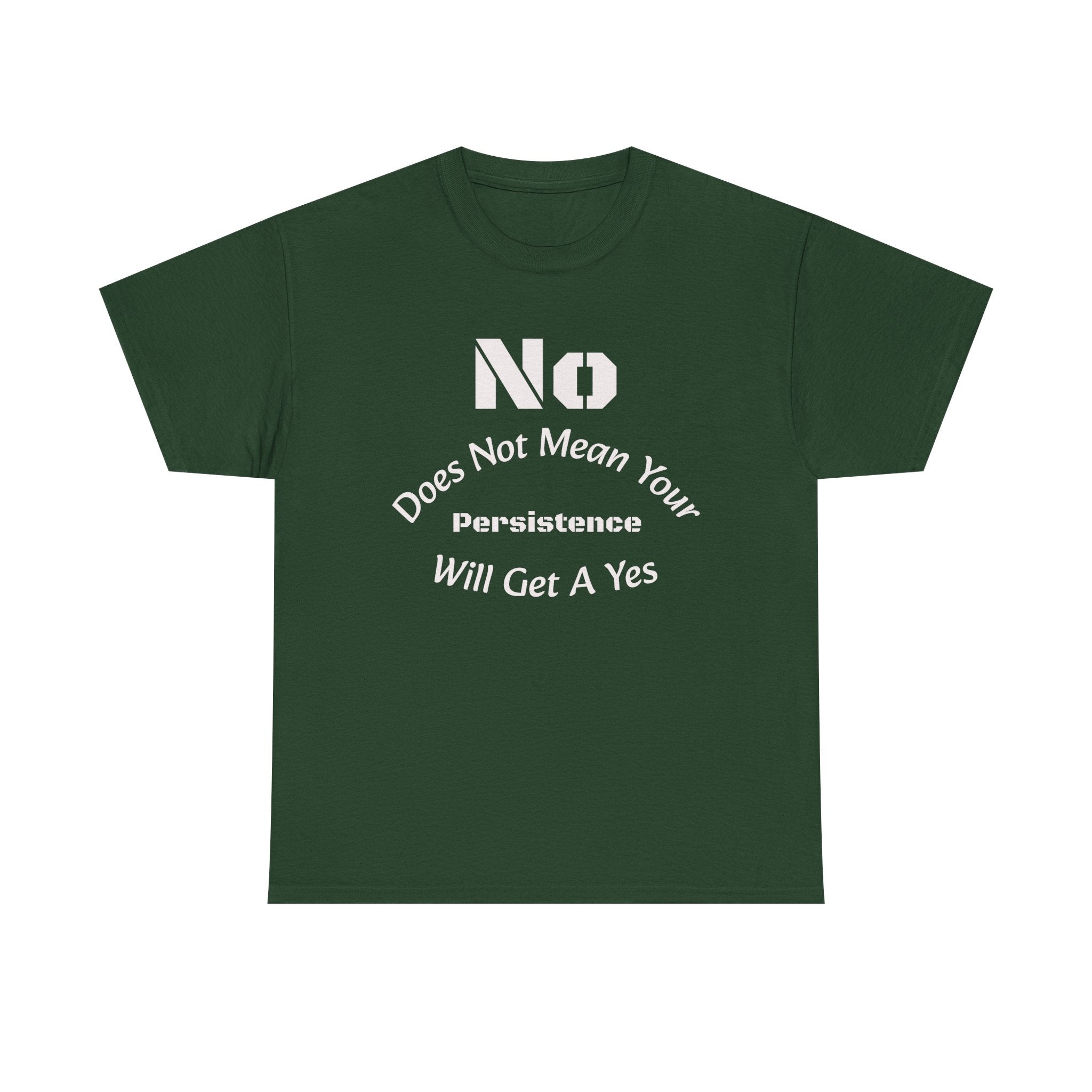 No Means No Shirt Unisex Heavy Cotton Tee